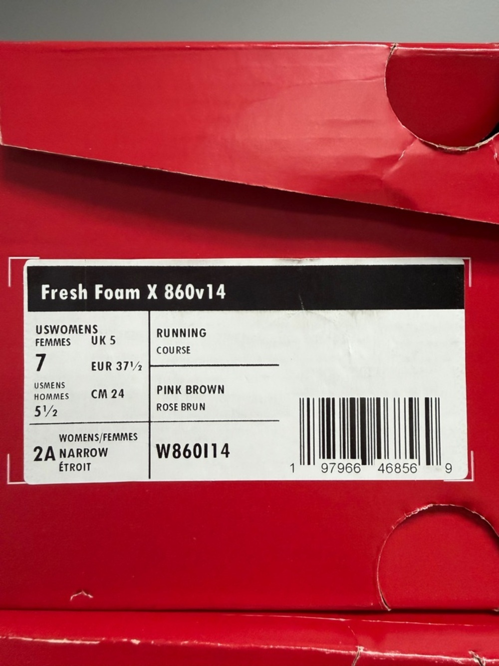 Women's New Balance 860v14 - Picture 6 of 6